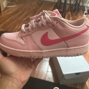 Authentic Double pink Nike dunks